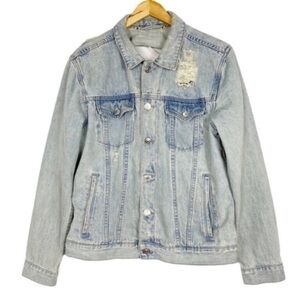 PacSun Distressed Denim Boyfriend Jacket